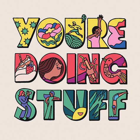 Inspiration Typographie, Typography Designs, Posca Art, Psy Art, Graphics Inspiration, Font Design, Typography Inspiration, Typography Fonts, Pics Art