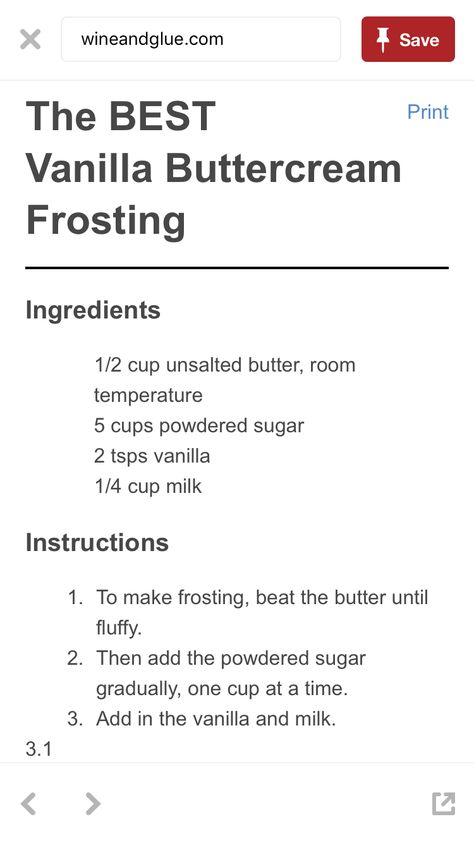 How To Make Homemade Frosting Easy, Easy Vanilla Frosting Simple, Thick Buttercream Frosting Recipe, Basic Frosting Recipe, How To Make Buttercream Frosting Recipes, Butter Frosting Recipe Buttercream Icing, How To Make Vanilla Icing, Easy Butter Cream Frosting Recipe, How To Store Buttercream Frosting