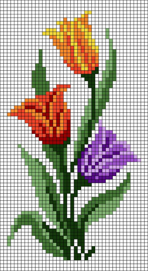 Moon cross stitch pattern