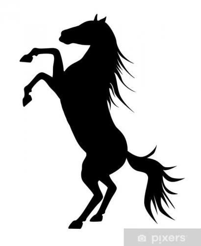 Simple Horse Silhouette, Horse Shilloutte, Felt Horses, Bucking Horse Silhouette, Horse Clipart Black And White, Cowboy On Horse Silhouette, Horse Template, All White Background, Horse Wall Decals