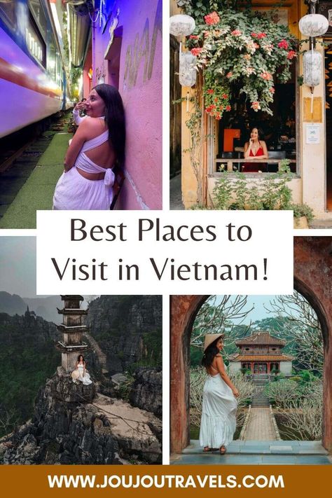 12 Best Places to Go in Vietnam & Why - jou jou travels Travel To Vietnam, Vietnam Guide, Vietnam Vacation, Vietnam Destinations, Vietnam Trip, Vietnam Itinerary, Vietnam Travel Guide, Visit Vietnam, Best Cruise