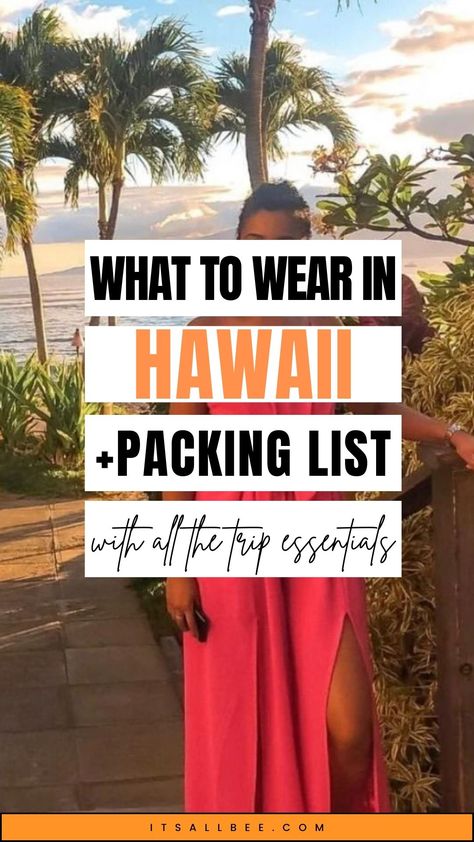 Discover the ultimate Hawaiian outfit inspiration with our top 21 ensemble ideas for every island activity. From beach lounging to elegant dinners, our packing list ensures you're stylishly prepared for paradise. #HawaiiFashion #TravelInStyle | Hawaii Outfit ideas | Hawaii Summer Outfit | Spring Outfit | Beach Outfit | Vacation Outfit October Hawaii Outfits, Kauai Vacation Outfits, Honeymoon In Hawaii Outfits, Hawaiian Trip Outfits, Outfits For Kauai Hawaii, Vacation To Hawaii Outfits, Hawaii Outfit Ideas For Women, Clothes To Pack For Hawaii, Hawaii Vacation Outfit Ideas