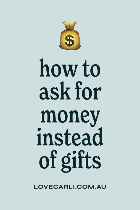 Asking for money as a wedding gift can feel awkward and finding the right words can be tough. In this resource I have provided some wording examples and ideas you can use when creating your wedding invitations or wedding website so, whether you will have a wishing well for your honeymoon fund, an online cash registry, or want your guests to make a donation to a charity, you can confidently state your preference. lovecarli.com.au #weddingplanning #weddingadvice #weddinggifts #wedding Wedding Invitation Cash Gift Wording, Wedding Gift Invitation Wording, Money Tree Invitation Wording, Asking For Cash As Wedding Gift, Asking For Money As Wedding Gift Honeymoon Fund, Honeymoon Money Request, Wedding Fund Wording, How To Ask For Money For Bridal Shower Gift, Wedding Gift Registry Wording