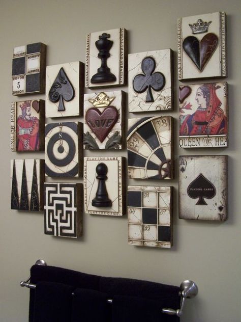 Great idea for a different spin on an Alice in Wonderland themed room Alice In Wonderland Bedroom, Alice In Wonderland Room, Alice In Wonderland Theme, Game Room Decor, Book Inspiration, Room Themes, Chess, Game Room, Craft Room