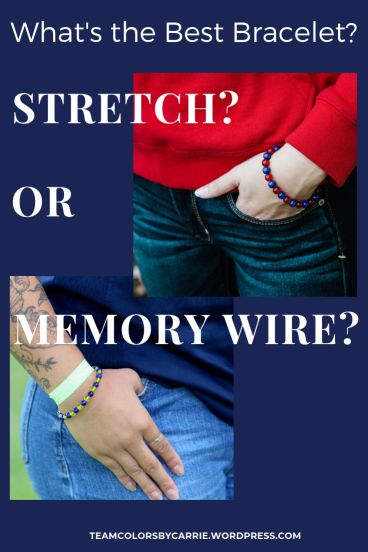 How do I choose between a beaded stretch bracelet and a beaded memory wire bracelet? Memory Wire Bracelets Ideas, Seed Bead Bracelets With Memory Wire, Memory Wire Bracelets Diy, Memory Wire Rosary Bracelet, Boho Memory Wire Bracelets, Wire Bracelets Diy, Crystal Memory Wire Bracelet, Pink Memory Wire Bracelet, Memory Wire Jewelry