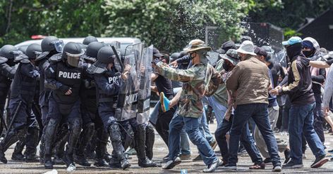 A historian claims that the UK could be at risk of civil war due to growing political and social divisions. Drawing parallels with past conflicts, he warns that rising tensions, particularly around identity politics, could escalate into widespread unrest if not addressed. The article discusses how historical patterns of civil strife could repeat themselves, urging for more unity and understanding to prevent such a future. Police Sergeant, Faith Church, Digital News, Insurgent, State Police, Police Force, Policeman, Democratic Party, Public Relations