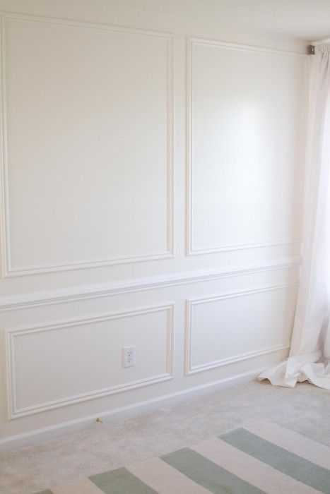 Wainscoting Bedroom, Wainscoting Styles, Picture Frame Molding, Wall Trim, 아파트 인테리어, Wall Molding, Wainscoting, Decor Rustic, Moldings And Trim