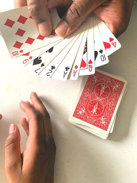 Card Games For Kids Using A Deck Of Cards - 4 Hats and Frugal Crazy 8 Card Game, Decks Of Cards, Aesthetic Deck Of Cards, Cards Game Aesthetic, Card Deck Aesthetic, Deck Of Cards Aesthetic, Card Games Aesthetic, Card Game Aesthetic, Couple Playing Cards