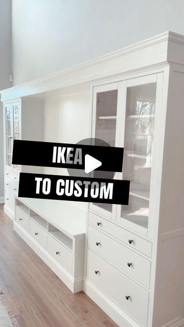 Ikea Media Storage Hack, Ikea Built In Entertainment Center Fireplaces, Playroom Entertainment Center, Ikea Dinning Room Storage, Ikea Fireplace Built In Hack, Ikea Entertainment Center Hacks, Ikea Built In Hack Entertainment Center, Ikea Entertainment Unit Hack, Ikea Built In Entertainment Center