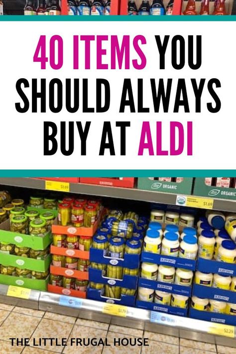 My favorite things to buy at Aldi. Learn what to buy and the must haves to cut your grocery budget, buy great food, and save time & money grocery shopping. Essen, Budget Food Shopping, Aldi Shopping List, Budget Grocery Shopping, Grocery Savings Tips, Frugal Meal Planning, Cheap Groceries, Aldi Meal Plan, Food Shopping List