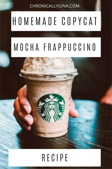 Frappe Recipe Starbucks, Frappe Recipes At Home, Iced Frappe, Frappuccino Starbucks Recipe At Home, Mocha Frappe Recipe Starbucks, Frappuccino Recipe No Coffee, Starbucks Recipes At Home Frappe, Mocha Frappuccino Recipe, At Home Frappucino Easy