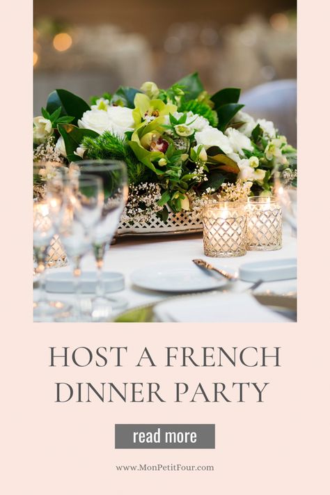 French dinner party French Country Dinner Party, French Dinner Table Setting, French Bistro Table Setting, Paris Theme Dinner Party, Country Themed Dinner Party, French Garden Party Decorations, French Table Setting Dinner Parties, French Dinner Party Decorations, French Fall Dinner Party