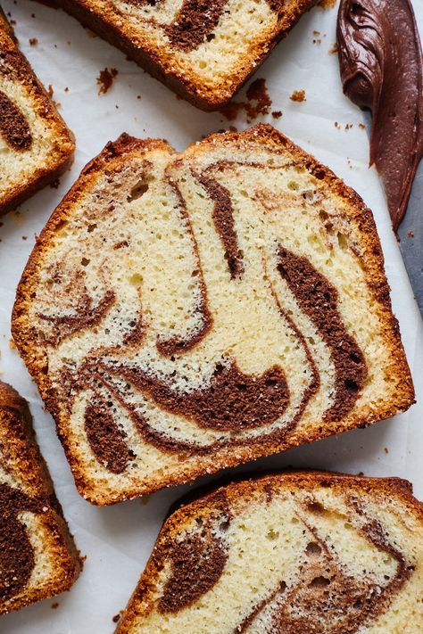 Marble Cake | Olive & Mango Marble Pound Cake, Marble Cake Recipe, Marble Cake Recipes, Kitchen Smells, Vanilla Chocolate, Marble Cake, Chocolate Banana Bread, Cake Tasting, Baking Cupcakes