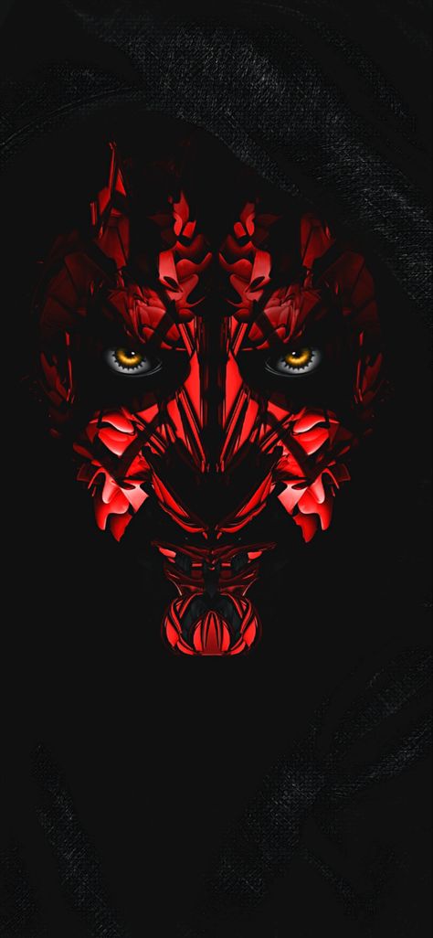 Darth Maul Wallpaper, Maul Star Wars, Star Wars Symbols, Bandana Mask, Style Bandana, Bandana Neck, Iphone Wallpaper Hipster, Star Wars Wallpaper, Darth Maul