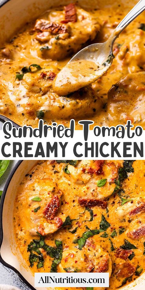 Indulge in creamy chicken recipes that are perfect for keto recipes nd low carb dinners. One pan dinner is sometimes all you need to keep your chicken recipes. Filling Low Carb Dinners, Dinner For 4 Recipes, Easy Low Carb High Protein Dinner Recipes, Creamy Chicken With Sundried Tomatoes, Keto Chicken And Rice Recipes, Low Carb Low Sugar Dinner Recipes, Keto Chicken Recipes For Dinner, No Carb Chicken Dinner, Carb Free Dinner Ideas