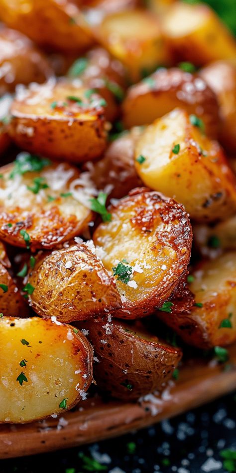 Parmesan Roast Potatoes [40 Minutes] – Chasety Super Crispy Roasted Potatoes, Upscale Potatoes, Sunburst Blend Potatoes Recipes, Breakfast Red Potatoes, Roasted Potatoes And Sweet Potatoes, Roasted Diced Potatoes, Red Skin Potato Recipes, Sheet Pan Roasted Potatoes, Russet Potato Side Dishes