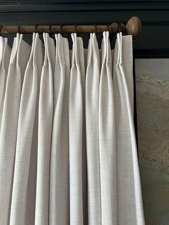 Curtains Over White Blinds, Muslin Curtains Living Room, How To Line Curtains, Window Panels Living Room, Curtains White Walls Living Room, Affordable Linen Curtains, Curtains For Coastal Living Room, Curtain Panels Bedroom, Choosing Curtains Living Room