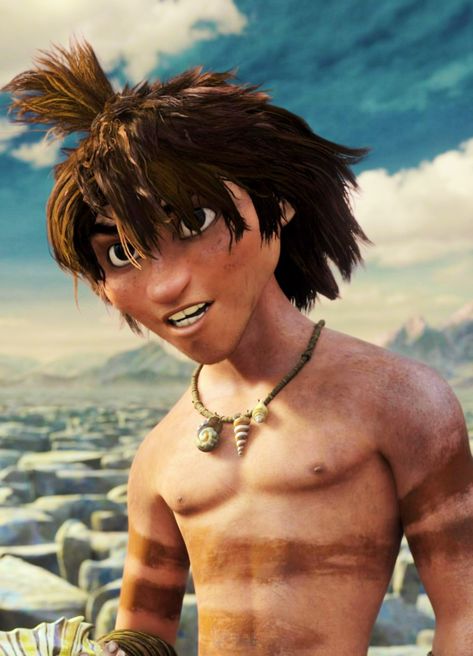 Male Disney Characters, Chris Sanders, The Croods, Second Star To The Right, Male Cartoon Characters, Funny Characters, Fictional Character Crush, Guy Gifs, Cartoon Man