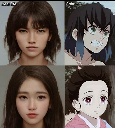 Demon Slayer Face Claim, Demon Slayer Realistic, Naruto Akatsuki Funny, Anime Cosplay Makeup, Real Anime, Make My Day, Entertainment District, Nezuko Kamado, Amazing Cosplay