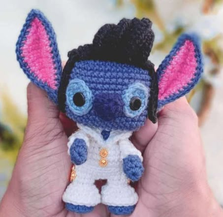 Free Crochet Lilo And Stitch Pattern, Crochet Stitch Lilo And Stitch, Stitch Disney Crochet Pattern, Crochet Lilo And Stitch Pattern Free, Lilo And Stitch Crochet Pattern Free, Crochet Disney Stitch, Scrump Crochet Pattern, Crochet Stitch Disney, Stitch Amigurumi Free Pattern