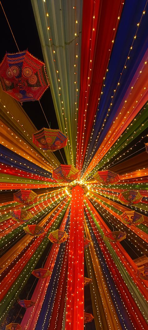 Wedding Season Indian, Garba Night Decoration Ideas, Gujarat Culture Aesthetic, Indian Festivals Aesthetic, Gujarati Wedding Decoration, Gulabi Night Ideas, Indian Festival Aesthetic, Indian Wallpaper Aesthetic, Desi Background