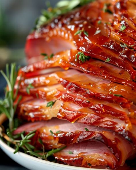 I make this every Easter and it never disappoints! Ham Recipes Crockpot, Slow Cooker Ham Recipes, Honey Baked Ham Recipe, Slow Cooker Kitchen, Ham Recipes Baked, Easter Ham, Crockpot Ham, Slow Cooker Ham, Honey Baked Ham