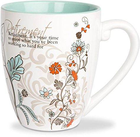 Pavilion Mark My Words Retirement Mug 20Ounce 434Inch >>> Continue to the product at the image link. (This is an affiliate link) Retirement Cups, Retirement Mugs, Retirement Gifts For Mom, Unique Retirement Gifts, Happy Birthday Coffee, Mark My Words, Uncommon Gifts, Modern Mugs, Retirement Celebration