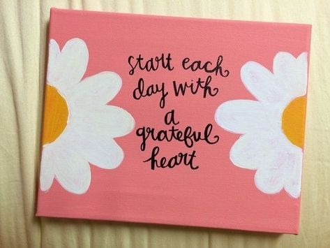 Canvas Quotes Diy, Canvas Painting Projects, Canvas Painting Quotes, Canvas Art Quotes, Small Canvas Paintings, Easy Canvas Art, Simple Canvas Paintings, Painting Canvases, Cute Canvas Paintings