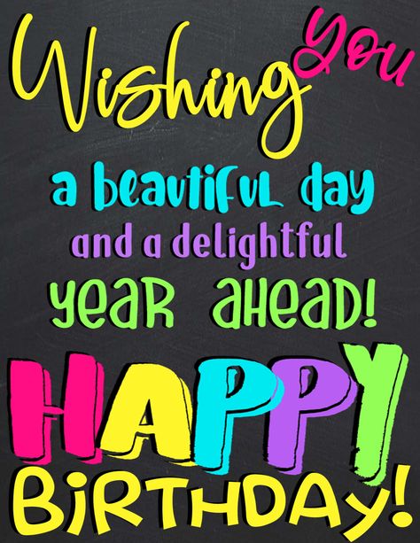 Wishing you a beautiful day and a delightful year ahead... HAPPY BIRTHDAY! Happy Birthday Wishes For Her Friends, Happy Birthday On New Years Day, Images Of Happy Birthday Wishes, Wish You A Very Happy Birthday, Happy New Year Birthday Wishes, Happy Birthday And Happy New Year Wishes, Good Morning Happy Birthday Wishes, Happy Birthday And Happy New Year, Happy Birthday Greetings Friends Funny