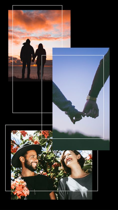 Couple Photo Insta Story Idea, Instagram Story Template For Couples, Multiple Photos On Instagram Story Ideas, Instagram Story Ideas For Collage, Multiple Photos On Instagram Story Template, Insta Story Ideas For Multiple Photos, Anniversary Collage Instagram Story, Instagram Story For Couples, How To Post Multiple Photos On Instagram Story