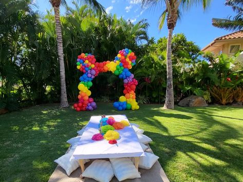 Rainbow Minnie Mouse Ears Balloon Arch Mickey Mouse Clubhouse Kids Birthday Party Theme Maui Hawaii Mickey Mouse Ears Balloon Arch, Minnie Mouse Clubhouse, Kids Themed Birthday Parties, Kids Birthday Theme, Mickey Mouse Ears, Balloon Backdrop, Mickey Mouse Clubhouse, Minnie Mouse Ears, 3rd Party