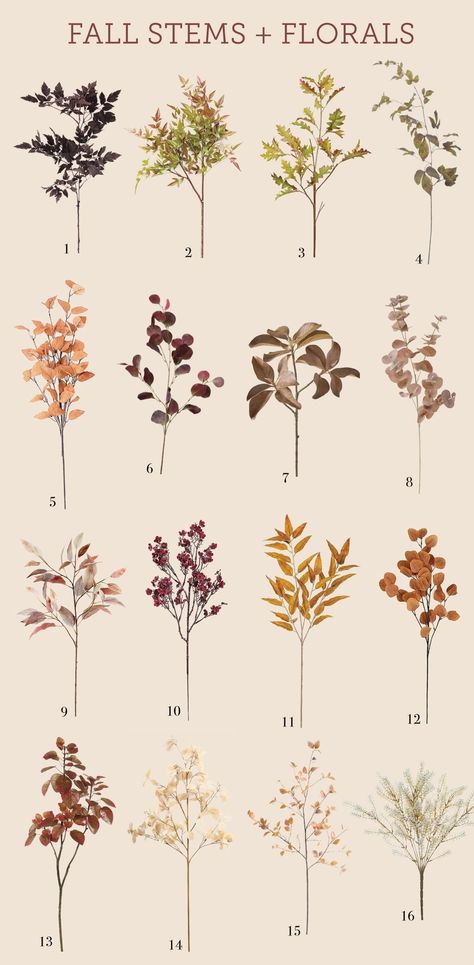 Large Vase Arrangements, Fall Floral Stems, 2023 Budget, Fall Stems, Seasonal Decor Fall, Real Life Photos, Faux Stems, Jenna Sue Design, Jenna Sue