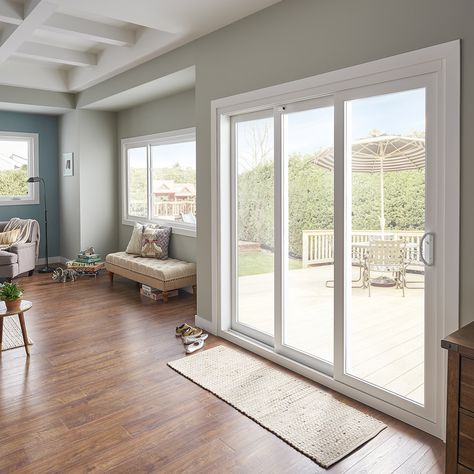 Sliding Doors Glass Patio, Wall To Wall Sliding Glass Doors, Large Glass French Doors, Sliding Glass Door To Deck, Patio Doors 3 Panels, 2 Panel Sliding Glass Door Patio, 8ft Sliding Glass Door, Triple Glass Sliding Door, Large Sliding Glass Doors Patio Exterior