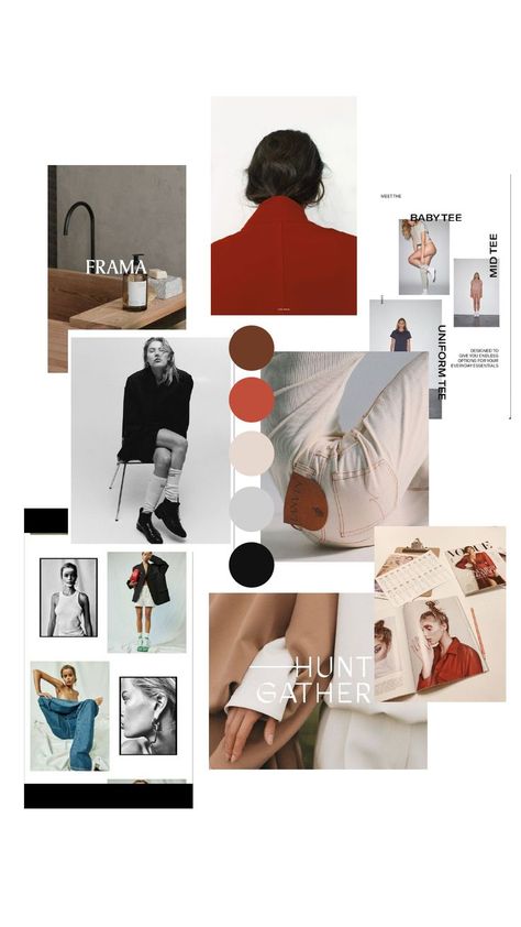 Editorial Mood Board Design Style Mood Board, Mood Board Layout, Branding Mood Board Inspiration, Mood Board Fashion Inspiration, Fashion Trending Moodboard, Hand Drawn Elements, Fashion Identity, Social Media Branding Design, Collage Style