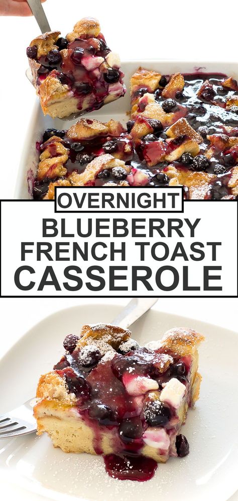 Blueberry Cream Cheese Overnight French Toast, Christmas Breakfast French Toast Bake, Overnight Blueberry Cream Cheese French Toast Bake, Christmas Breakfast Ideas French Toast, Blueberry Cream Cheese Breakfast Bake, Over Night French Toast Recipe, Christmas Overnight French Toast Bake, Overnight French Toast With Cream Cheese, Blueberry French Toast Bake Overnight