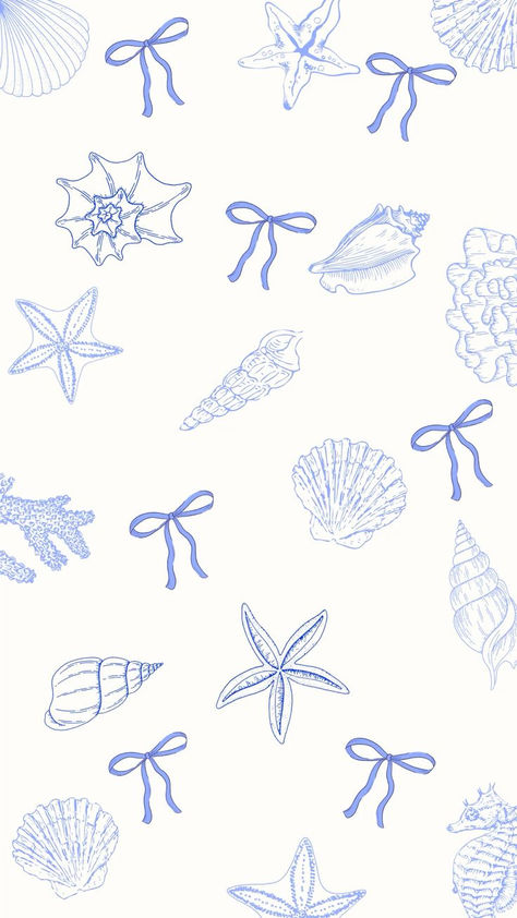 https://pin.it/2X3PhHaQQ Costal Grandma Background, Aesthetic Shell Wallpaper, Costal Summer Wallpaper, Shells Wallpaper Iphone, Blue And White Summer Wallpaper, Costal Phone Wallpaper, Nantucket Wallpaper Iphone, Blue Summer Lockscreen, Coastal Cowgirl Iphone Wallpaper