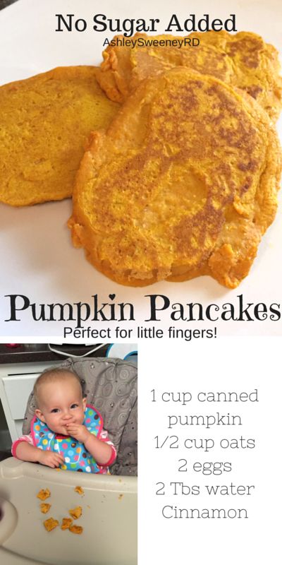 No sugar added pancakes. Perfect for your baby, toddler or BLW. Healthy 9 Month Old Meals, Blw Recipes No Teeth, Pumpkin Pancakes Toddler, Pumpkin Baby Pancakes, Baby Pumpkin Pancakes Recipe, Pumpkin Pancakes Blw, Blw Pumpkin Pancakes, Toddler Fall Recipes, Pumpkin Pancakes For Toddlers