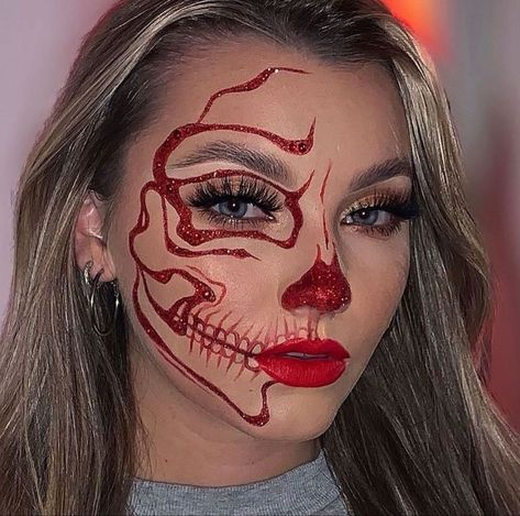 Halloweenský Makeup, Holloween Makeup, Creepy Halloween Makeup, Cute Halloween Makeup, Halloween Makeup Pretty, Cool Halloween Makeup, Halloween Eye Makeup, Amazing Halloween Makeup, Halloween Makeup Inspiration