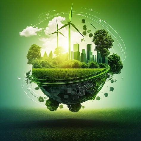 Renewable Energy Design, Green Marketing, Amazon Affiliate Marketing, World Environment Day, Environment Day, Energy Industry, Energy Conservation, Solar Panel Installation, Creative Poster Design