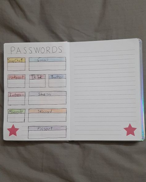 Snapchat Password Ideas, Journal App, Bullet Journal Diy, Twitter Instagram, Snapchat, Bullet Journal, Sketch Book, Writing