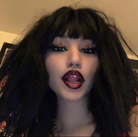 Black, Make Up, Hair, Goth Girl Makeup, Goth Girl, Makeup