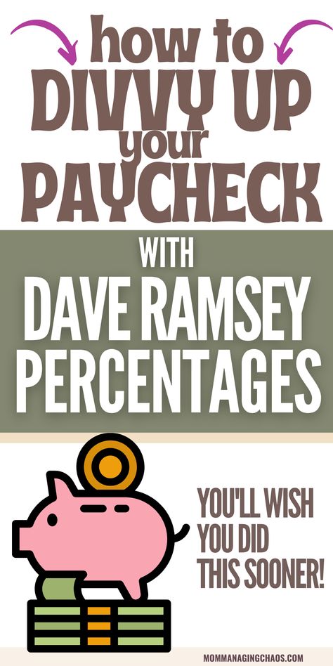 Ramsey Money Saving, Dave Ramsey Investing Chart, 20 Best Dave Ramsey Tips, Paycheck Budget Percentages, Dave Ramsey Percentages, How To Start Budgeting Saving Money, Ramsey Budget Percentages, Dave Ramsey Percentage Chart, Dave Ramsey Budgeting Percentages