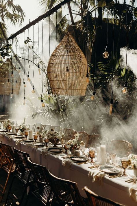 Budoire Bridal, Tulum Party, Beach Celebration, Dreams Tulum, Vacation Dinner, Jungle Wedding, Jasmine Wedding, Tropical Wedding Theme, Dinner Aesthetic