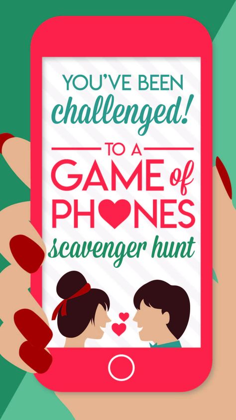 Walmart Scavenger Hunt Date, Cell Phone Scavenger Hunt, Scavenger Hunt Date, Phone Scavenger Hunt, Game Of Phones, Dates Ideas, Couples Game Night, Date Night Games, Creative Date Night Ideas