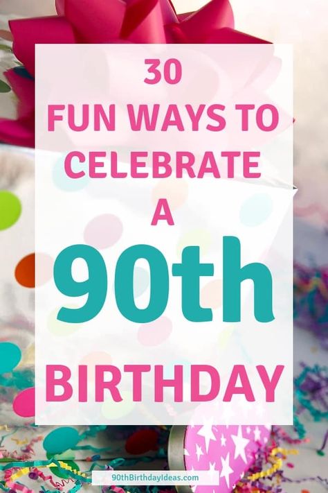 Fun Ways to Celebrate a 90th Birthday Cupcakes For 90th Birthday Party, 90th Birthday Party Themes, 90th Birthday Table Decorations, 90th Birthday Centerpiece Ideas, 90 Th Birthday Cake Ideas, 80th Birthday Cake Grandpa, 90th Birthday Ideas, 90th Birthday Party Ideas, 90th Birthday Party Theme