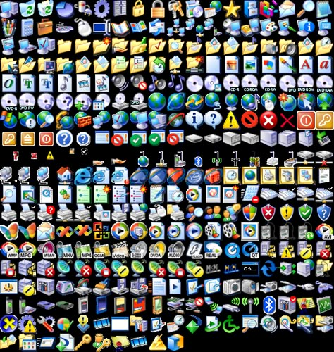 Windows Vista Icons, Windows Xp Icons, Computer Tab Aesthetic, Microsoft Icon, Windows Xp Desktop, Old App Icons, Desktop Customization, Windows Folder Icon, Microsoft Window