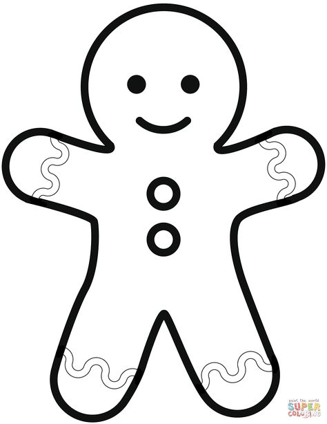 Ginger Bread Man Coloring Pages, Ginger Bread Drawings Cute, Ginger Bread Men Drawing, Ginger Bread Template Free Printable, Ginger Bread Coloring Pages, Ginger Bread Templates, Gingerman Template, Gingerbread Man Drawing Easy, Gingerbread Man Coloring Sheet