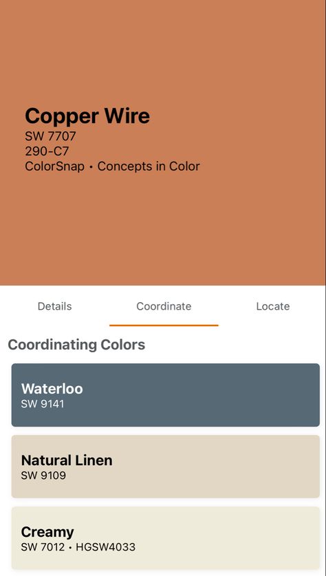 Copper And Cream Color Palette, Copper Colored Paint, Cream Wall Living Room Decorating Ideas, Copper Color Paint, Copper Paint Colors, Light Yellow Paint, Copper Colour Scheme, Fall Crafts Decorations, Copper Living Room