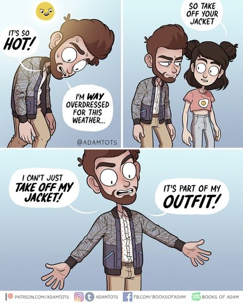 Adam Ellis Comics, Adam Ellis, 4 Panel Life, Funny Comic Strips, Seriously Funny, Stuff And Thangs, Very Funny, Fun Comics, Cute Comics