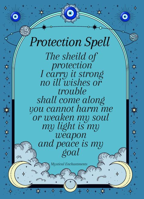 Spells Protect Someone Spell, Incantations For Protection, Witchy Protection Spells, Protection Affirmation Witchcraft, Protection Chants Witchcraft, Protection Witchcraft Spells, Crystal Protection Spell, Protection Spell From Someone, Spells Of Protection